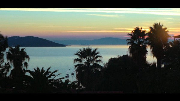 first screen of video